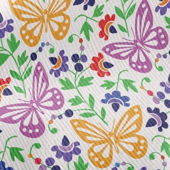 Flying Butterflies Standard Corduroy