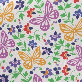Flying Butterflies Twill