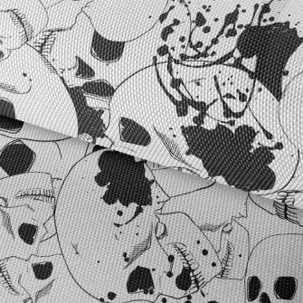 Scary Bloody Skull Waterproof Oxford
