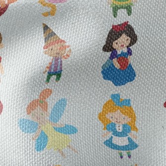 Fairy Tale Character Waterproof Canvas