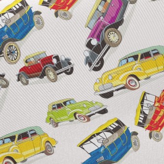 Retro Car Twill
