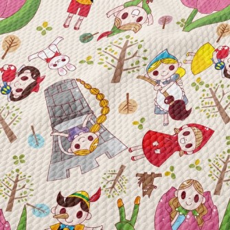 Fairy Tale Protagonist Birdseye Piqué