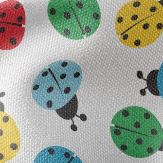 Colorful Ladybug Waterproof Canvas
