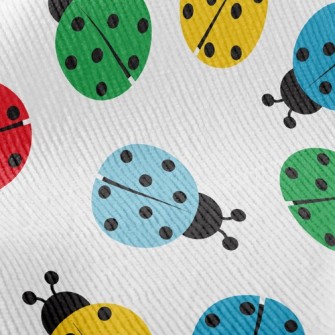 Colorful Ladybug Standard Corduroy