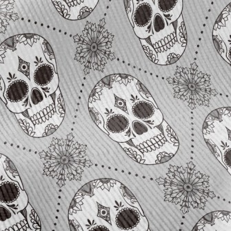 Folk Painted Skeleton Standard Corduroy