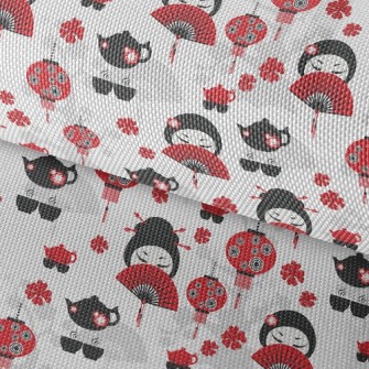 Geisha Culture Waterproof Oxford