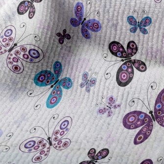Purple Butterfly Fly Terry