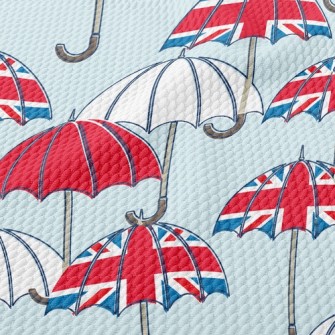 Union Jack Umbrella Birdseye Piqué