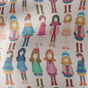 Fashion Crowd Waterproof Canvas