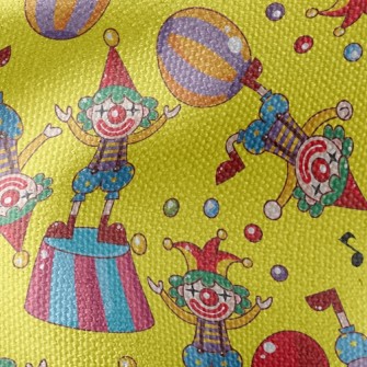 Circus Clown Waterproof Canvas