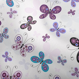 Purple Butterfly Fly Dobby