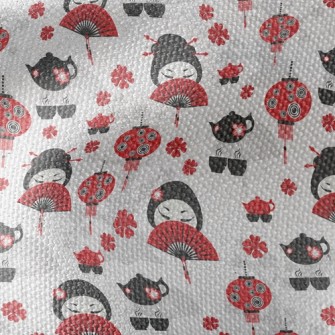 Geisha Culture Waterproof Canvas