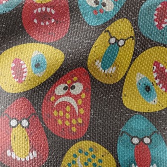 Monster Bad Guy Waterproof Canvas