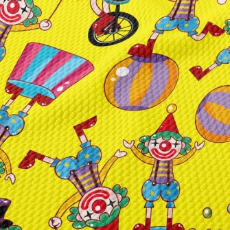 Circus Clown Birdseye Piqué