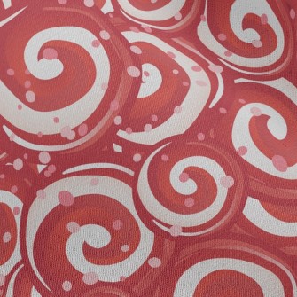 Red Spin Chiffon