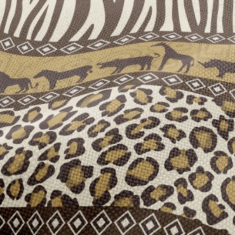 Animal Print Performance Linen