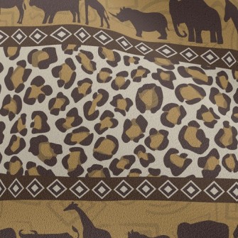 Animal Print Chiffon