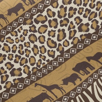 Animal Print Twill