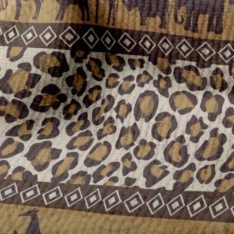 Animal Print Terry