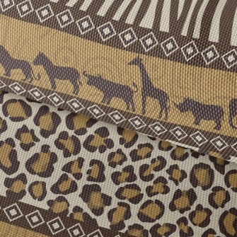 Animal Print Waterproof Oxford