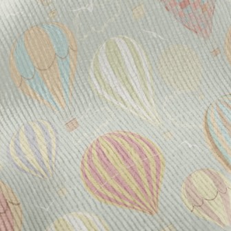Flying Hot Air Balloon Standard Corduroy
