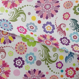 Bright Flowers Waterproof Oxford