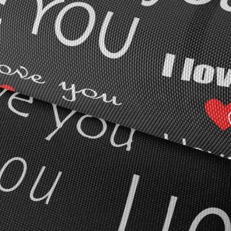 Love Talk Waterproof Oxford