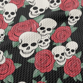 Rock Rose Skull Birdseye Piqué