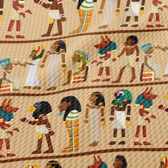 Egyptian Culture Birdseye Piqué