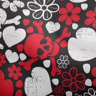 Love Flower Skull Dobby