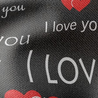 Love Talk Waterproof Canvas