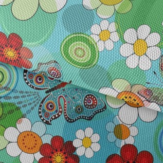 Beautiful Flowers Waterproof Oxford