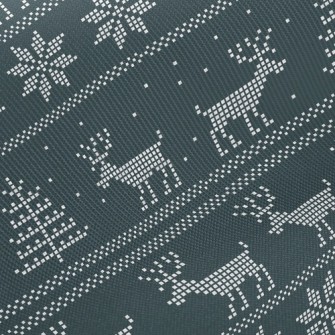 Christmas Moose Twill