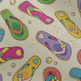 Fancy Beach Shoes Chiffon