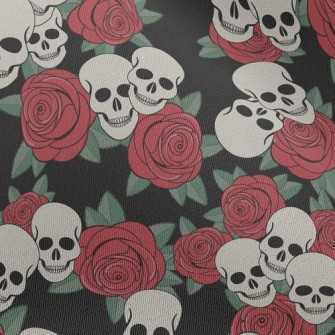 Rock Rose Skull Chiffon