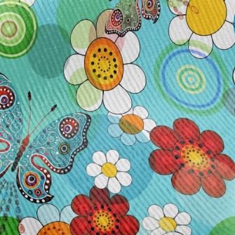 Beautiful Flowers Standard Corduroy