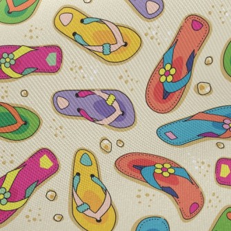 Fancy Beach Shoes Twill