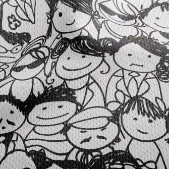 Busy People Athletic Mesh Flat Back