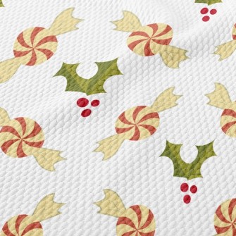 Christmas Candy Birdseye Piqué