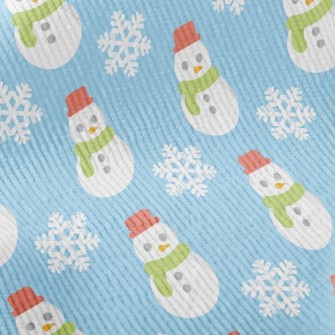 Cute Snowman Standard Corduroy