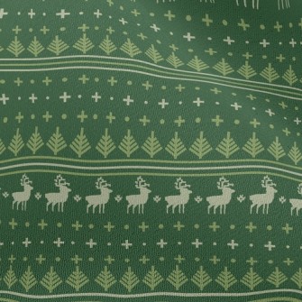 Christmas Elk Elements Chiffon