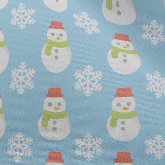 Cute Snowman Chiffon