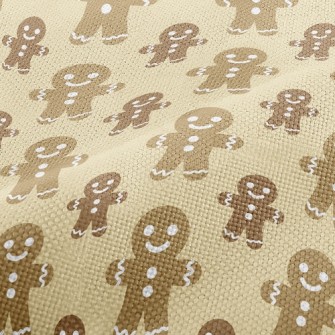 Gingerbread Man Performance Linen