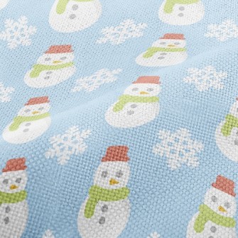 Cute Snowman Performance Linen