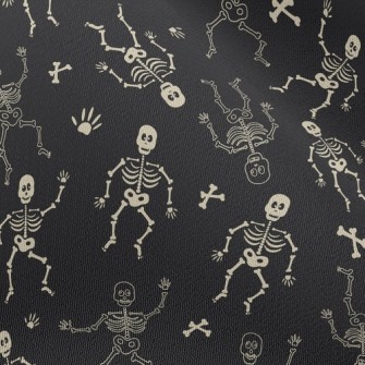 Dancing Skeleton Chiffon