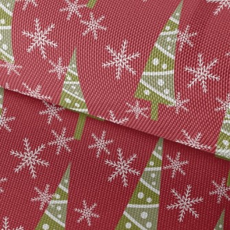 Snowflake Christmas Tree Waterproof Oxford