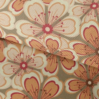 Plum Blossom Waterproof Oxford