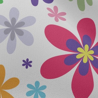 Colorful Flowers Chiffon