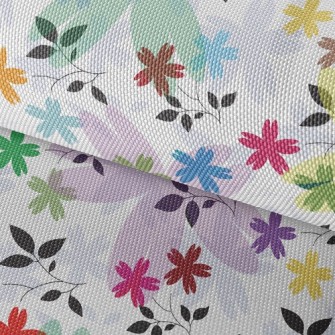 Colorful Flowers Waterproof Oxford