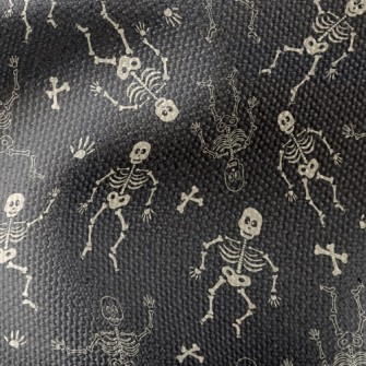 Dancing Skeleton Waterproof Canvas